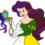 Princess Color by Number Book: Girls Coloring Book icon