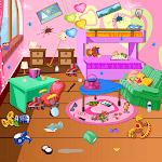 Princess Room Cleanup-Wash, Clean, Color by Number icon