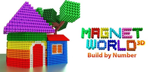 Magnetic Balls 3D - Paint by Number, Magnet World pc screenshot Magnetic Balls 3D - Paint by Number, Magnet World pc screenshot