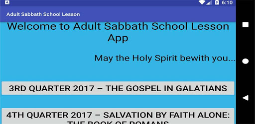 Adult Sabbath School Lesson pc screenshot