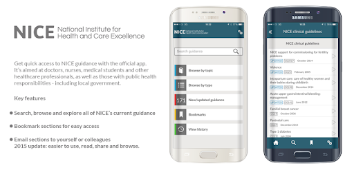 NICE Guidance pc screenshot NICE Guidance pc screenshot
