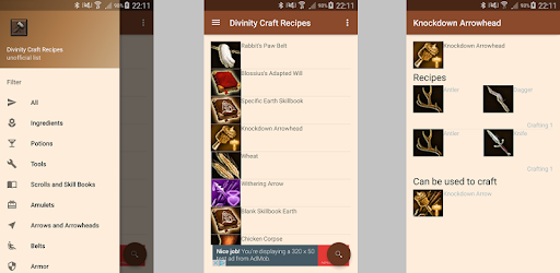 Crafting Guide for Divinity pc screenshot