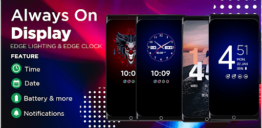 Always on Display: Edge Light & Amoled Clock Free pc screenshot Always on Display: Edge Light & Amoled Clock Free pc screenshot