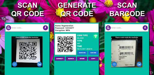 XScan - barcode, qr code scanner & generator pc screenshot