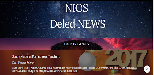 NIOS DELED pc screenshot