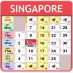 Singapore Calendar 2019-2021 SingaporeCalendar.com icon