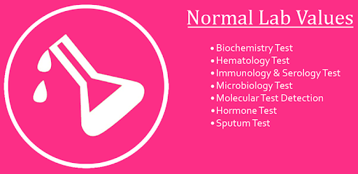 Normal Lab Values Reference pc screenshot Normal Lab Values Reference pc screenshot
