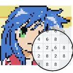 Manga Pixel Art - Anime Coloring By Number icon