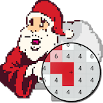 Christmas Pixel Art - Coloring By Number icon