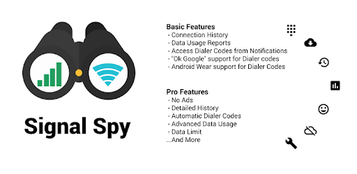 Signal Spy - Monitor Signal Strength & Data Usage pc screenshot Signal Spy - Monitor Signal Strength & Data Usage pc screenshot