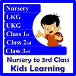 Nursery to 3 class Kids Learning for pc icon