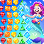 ocean trip mermaid icon
