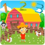 Countville-farming game for kids with counting icon