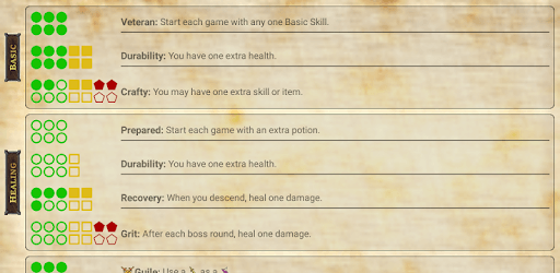 Campaign Sheet for ODD pc screenshot