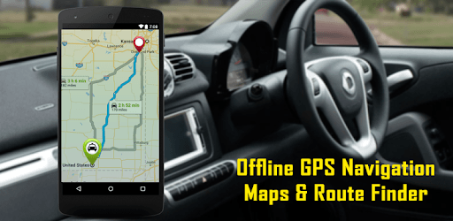 Offline GPS Navigation Maps & Tracking Drive Route pc screenshot
