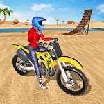 Offroad Bike Stunts Racing - Beach Bike Simulator icon