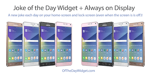 Joke of the Day Widget + AOD pc screenshot Joke of the Day Widget + AOD pc screenshot