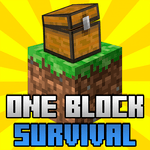 One Block Survival Map icon