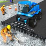 Mega City Road Construction Real Builder Simulator icon