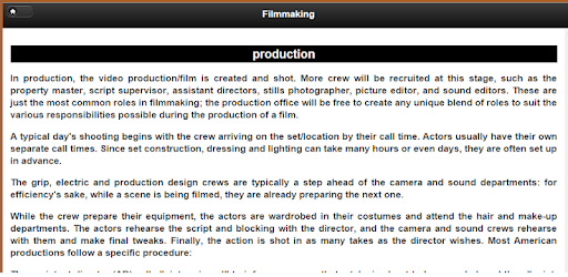 Filmmaking Methods pc screenshot Filmmaking Methods pc screenshot