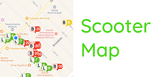 Scooter Map - Charge Bird, Lime and Skip Scooters pc screenshot Scooter Map - Charge Bird, Lime and Skip Scooters pc screenshot