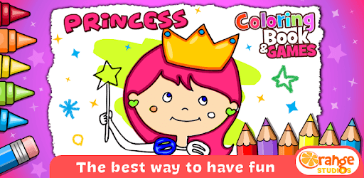 Princess Coloring Book & Games pc screenshot