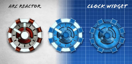 Arc Reactor Clock Widget pc screenshot Arc Reactor Clock Widget pc screenshot