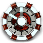 Arc Reactor Clock Widget icon