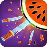 Fruit Hit Smash : Fun Knife Chop Games for Free icon
