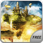 Fly Island Free 3D LWP icon