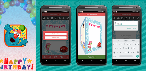 Birthday Invitation Cards Pro pc screenshot