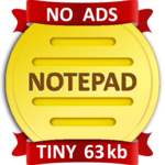 NOTEPAD Simple AdFree icon