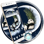 Panda Moon Night Theme icon