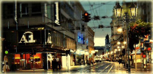 Rain Night Live Wallpaer pc screenshot Rain Night Live Wallpaer pc screenshot