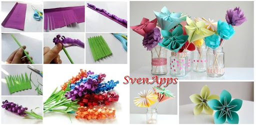 Paper Flower Craft Tutorials pc screenshot Paper Flower Craft Tutorials pc screenshot