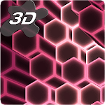 Cells Wave Particles 3D Live Wallpaper icon