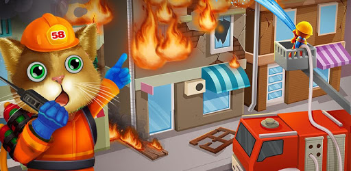 Fireman Tom Cat - Big Hero! pc screenshot Fireman Tom Cat - Big Hero! pc screenshot