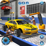 Car Maker Factory Mechanic Sport Car Builder Games icon