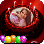 Pic on Birthday Cake with Name and Photo Maker for pc icon