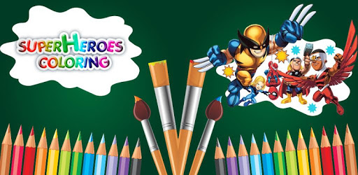 Super Heroes Coloring 2018 pc screenshot Super Heroes Coloring 2018 pc screenshot