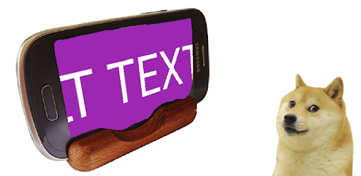 Scrolling text pc screenshot
