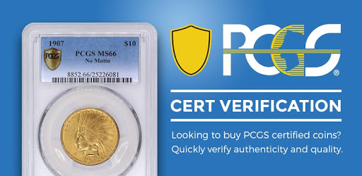 PCGS Coin Cert Verification pc screenshot
