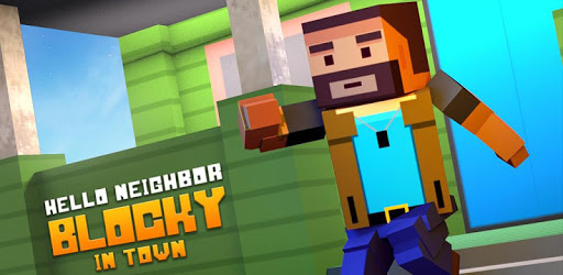 Hello Blocky Neighbour in Town pc screenshot