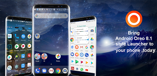 Launcher Oreo 8.1 pc screenshot