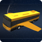 Flying Schoolbus Driving: Bus Driving Games icon