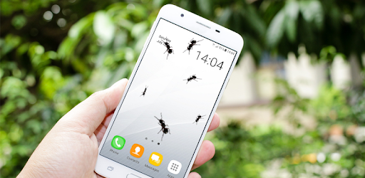 Ants on screen prank pc screenshot
