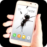 Ants on screen prank icon