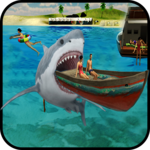 Underwater Shark Hunter Sim 3D icon