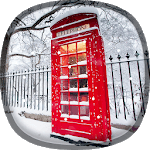 Snow in London Live Wallpaper icon