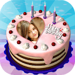 Photo on Birthday Cake - Photo on Cake icon